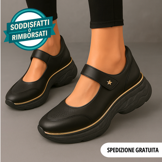 Scarpe ortopediche con suola AIR-Fresh rinfresca il piede mentre cammini