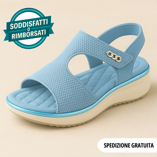 Sandali ortopedici con soletta Memory Foam clinica